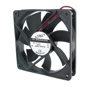 ADDA 12V DC-FAN 120x120x25 97 m³/h IP55