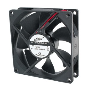 ADDA 12V DC-FAN 92x92x25 69 m³/h IP55