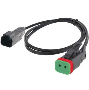 EVG DT04/DT06 PVC-CABLE 1000MM MALE/FEMALE