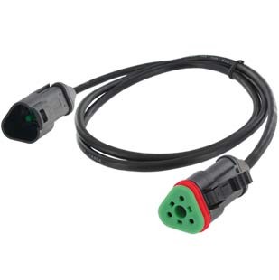 EVG DT04/DT06 PVC-CABLE 1000MM MALE/FEMALE