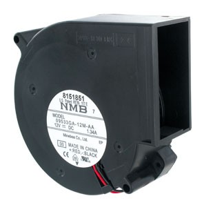 NMB 12V DC-BLOWER 97x93,5x33 42 m³/h LOCK SIGNAL