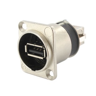 Neutrik CONNECTOR SOCKET WITH ADAPTER USB-A/USB-B