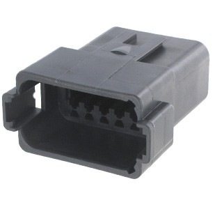 TE Connectivity DT PIN HOUSING BLACK B-CODED