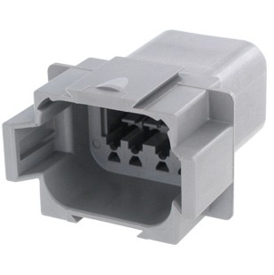 TE Connectivity DT PIN HOUSING GREY A-CODED