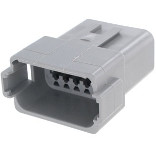 TE Connectivity DT PIN HOUSING GREY A-CODED