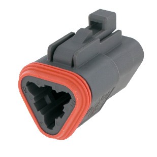 TE Connectivity DT SOCKET HOUSING BLACK