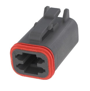 TE Connectivity DT SOCKET HOUSING BLACK