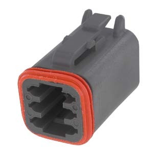 TE Connectivity DT SOCKET HOUSING BLACK