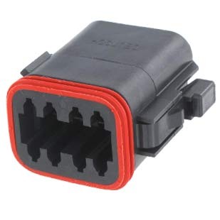 TE Connectivity DT SOCKET HOUSING BLACK B-CODED