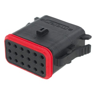 TE Connectivity SOCKET HOUSING BLACK A-CODED