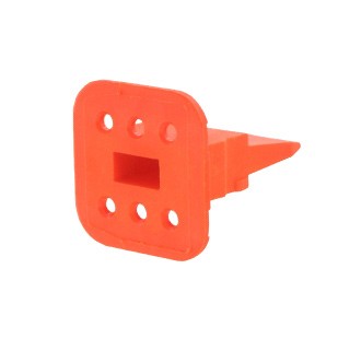 TE Connectivity WEDGE LOCK ORANGE