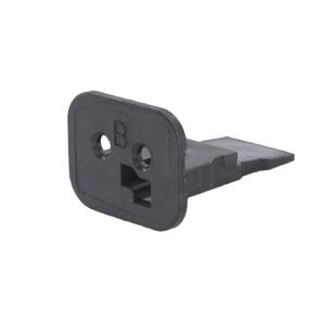 TE Connectivity WEDGE LOCK SCHWARZ B-KODIERT