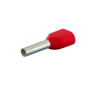 Zoller + Fröhlich ADERENDHÜLSE ROT 12mm 2x10 mm² VE=100 STÜCK