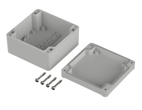 BOPLA INDUSTRIEGEHÄUSE RAL 7035 ABS 100 X 100 X 57