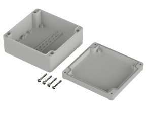 BOPLA INDUSTRIEGEHÄUSE RAL 7035 ABS 122 X 120 X 57