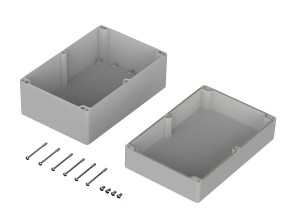 BOPLA INDUSTRIEGEHÄUSE RAL 7035 ABS 240,3 X 160,3 X 120