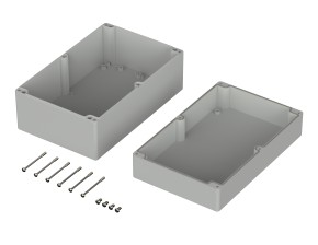 BOPLA INDUSTRIEGEHÄUSE RAL 7035 ABS 250 X 160 X 119