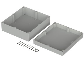 BOPLA INDUSTRIEGEHÄUSE RAL 7035 ABS 360 X 400 X 150