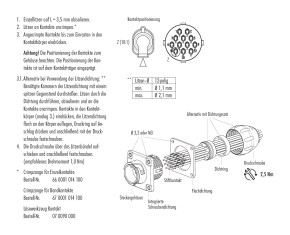 binder FLANSCHSTECKER