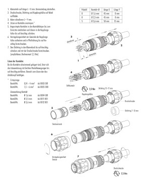 binder KABELSTECKER