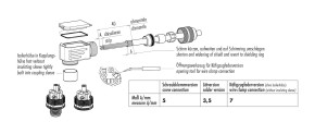 binder M12-B KABELDOSE EMV 6-8MM KÄFIGZUGFEDER