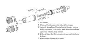 binder M8 KABELSTECKER EMV 2-3,5 mm