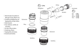 binder SERIE 694 WINKELDOSE FÜR 10-12MM