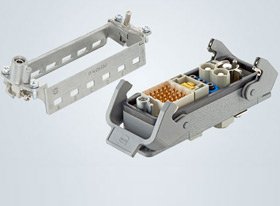 HARTING: Hinged frame offers mor installation advantages and cost savings